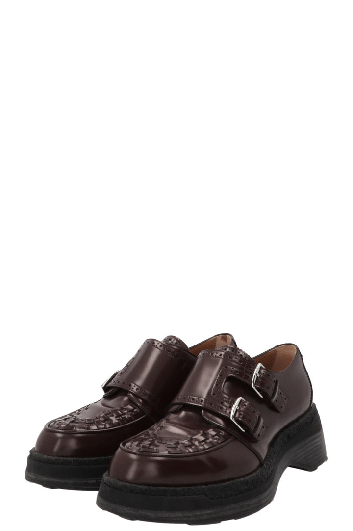 Mocassins à boucle HERMÈS en cuir marron