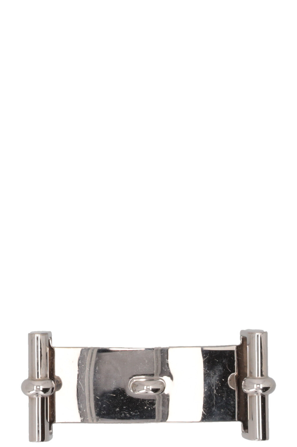 HERMÈS Mors Reversible Belt Leather Green Burgundy