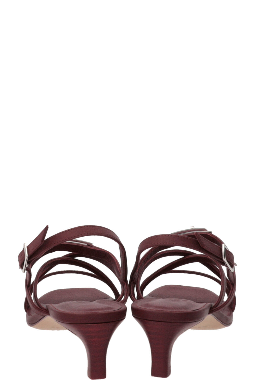 HERMÈS Muse 40 Sandals Rouge H
