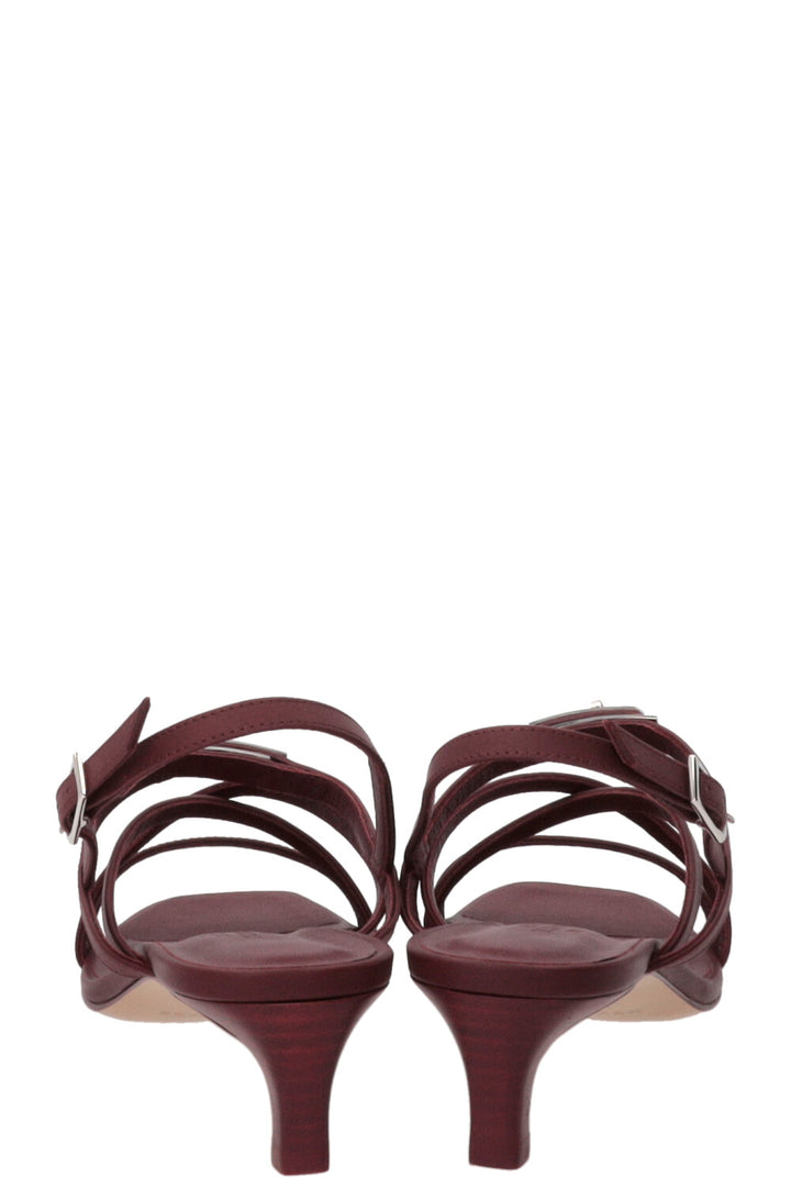 HERMÈS Muse 40 Sandals Rouge H