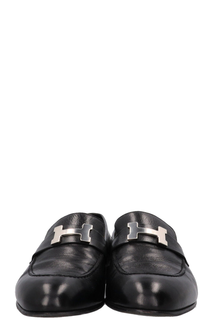 HERMÈS Paris Loafers Black
