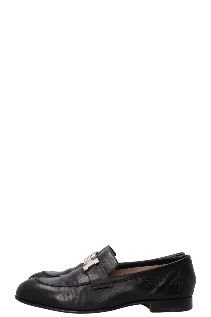 HERMÈS Paris Loafers Black