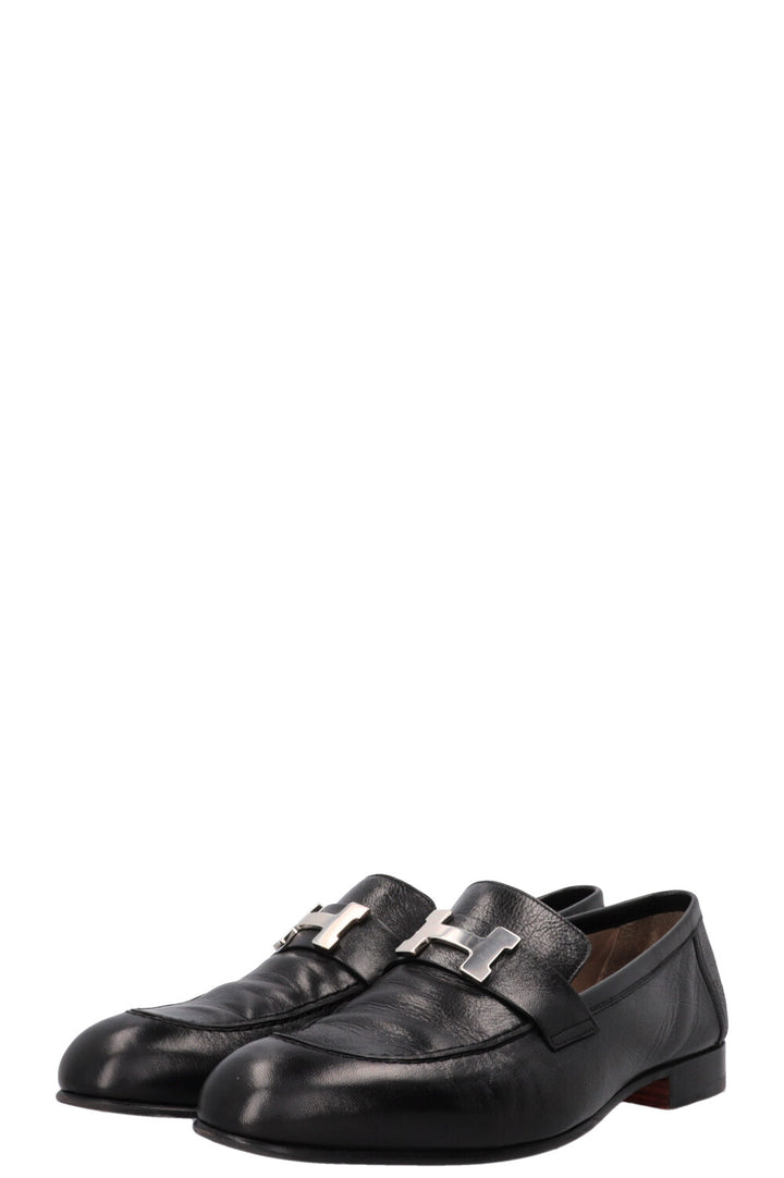 HERMÈS Paris Loafers Black