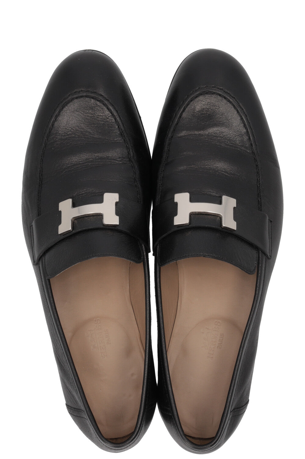 HERMÈS Paris Loafers Black