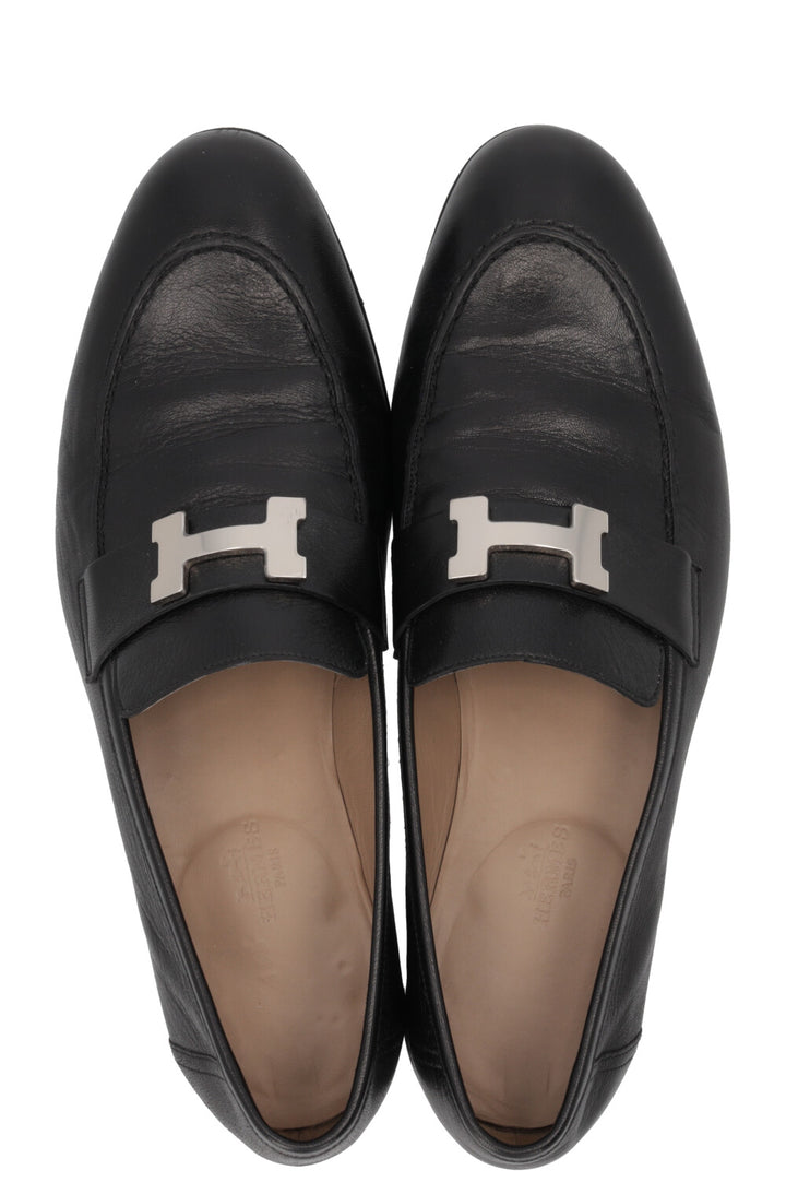 HERMÈS Paris Loafers Black