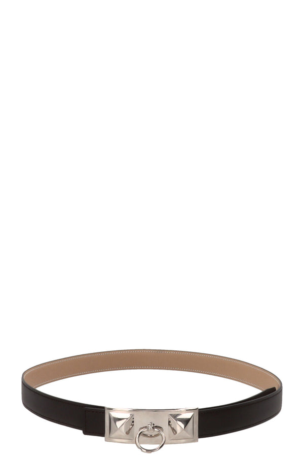 HERMÈS Rivale 18 Belt Swift Trench Ebony