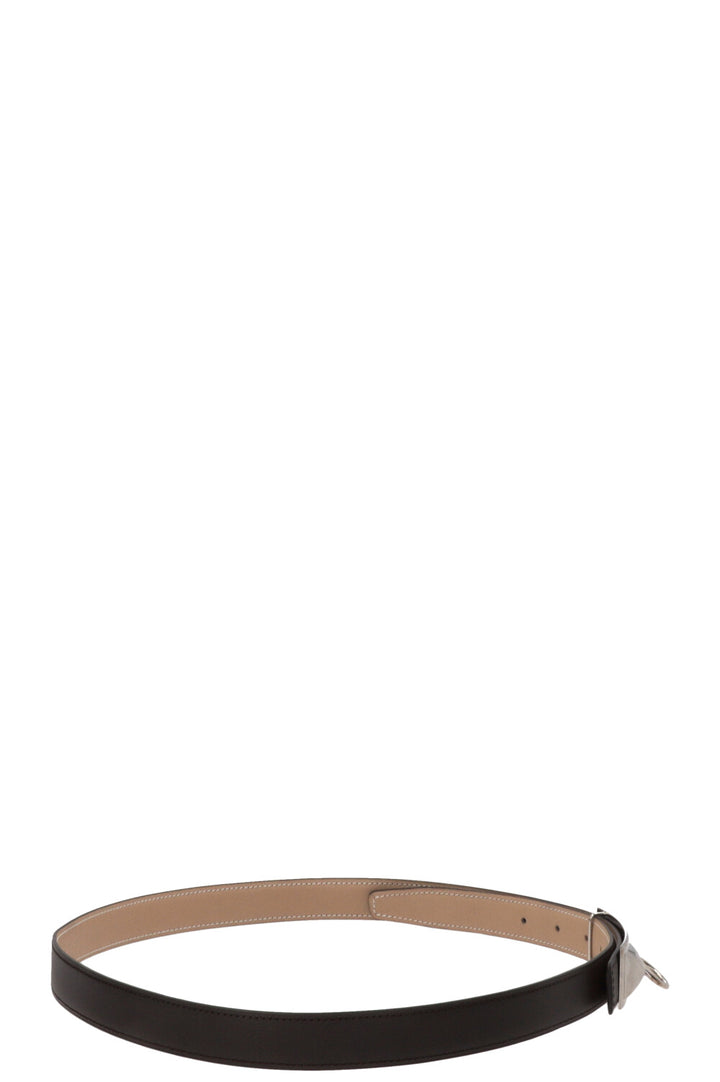 HERMÈS Rivale 18 Belt Swift Trench Ebony