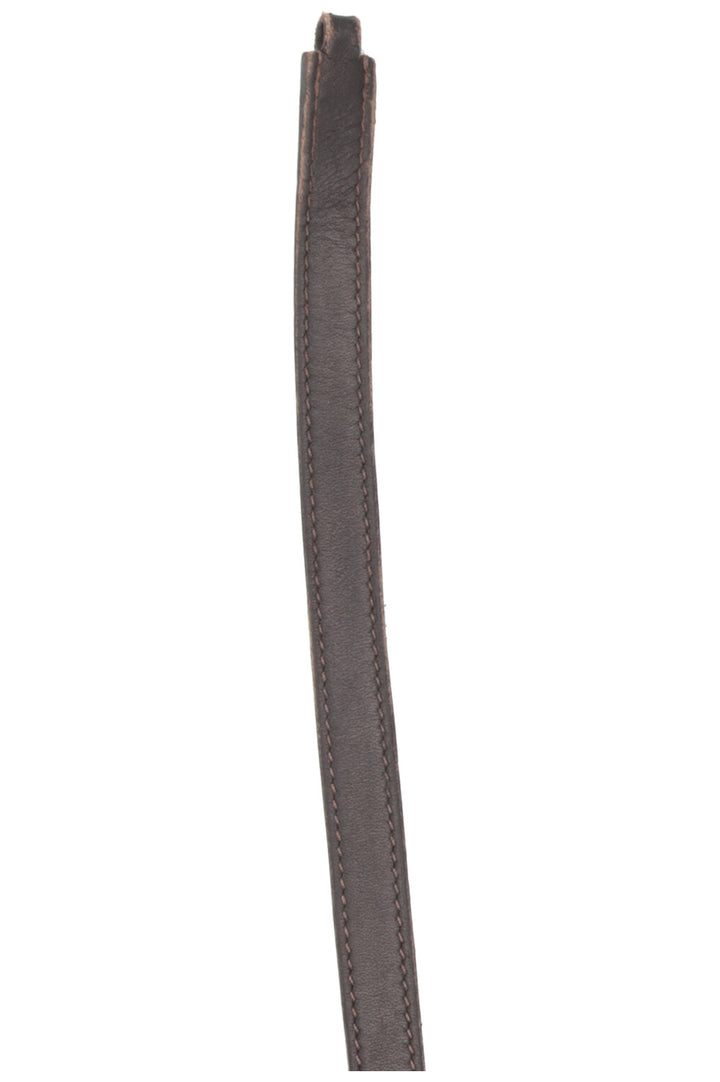 Bracelet HERMÈS Rivale Double Tour marron PHW