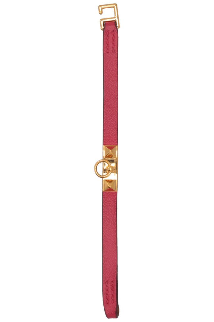 HERMÈS Bracelet Rivale Mini Rouge