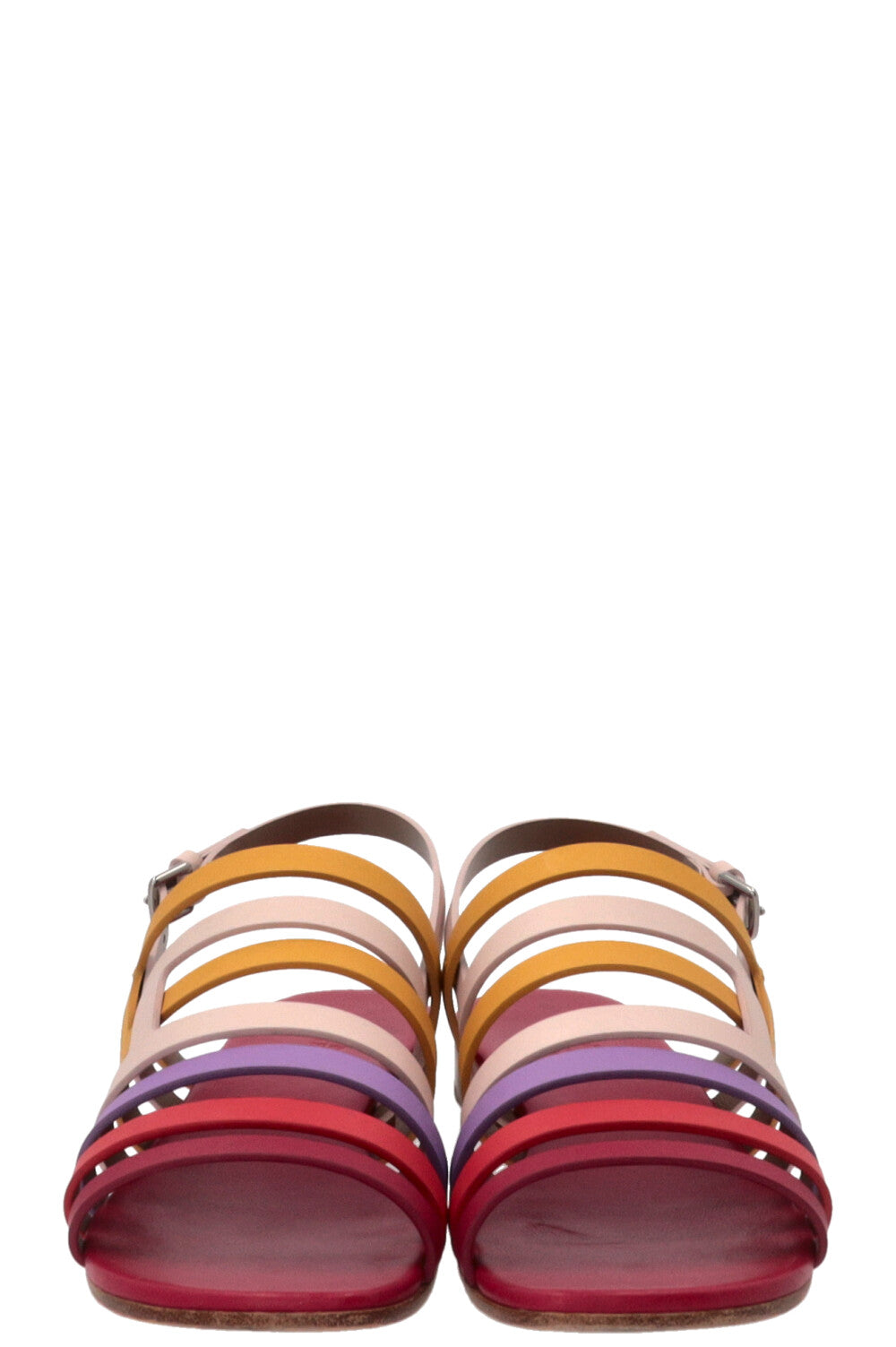 HERMÈS Sandale Ephese Leather Multicolor