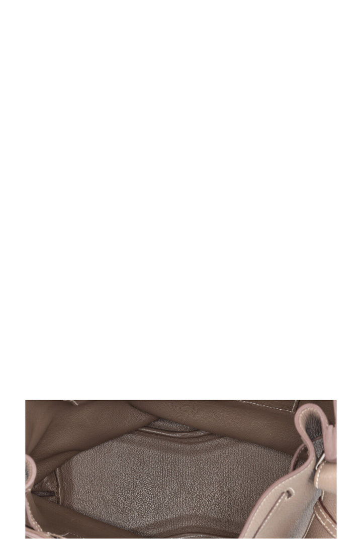 HERMÈS So Kelly 26 Clemence Etoupe