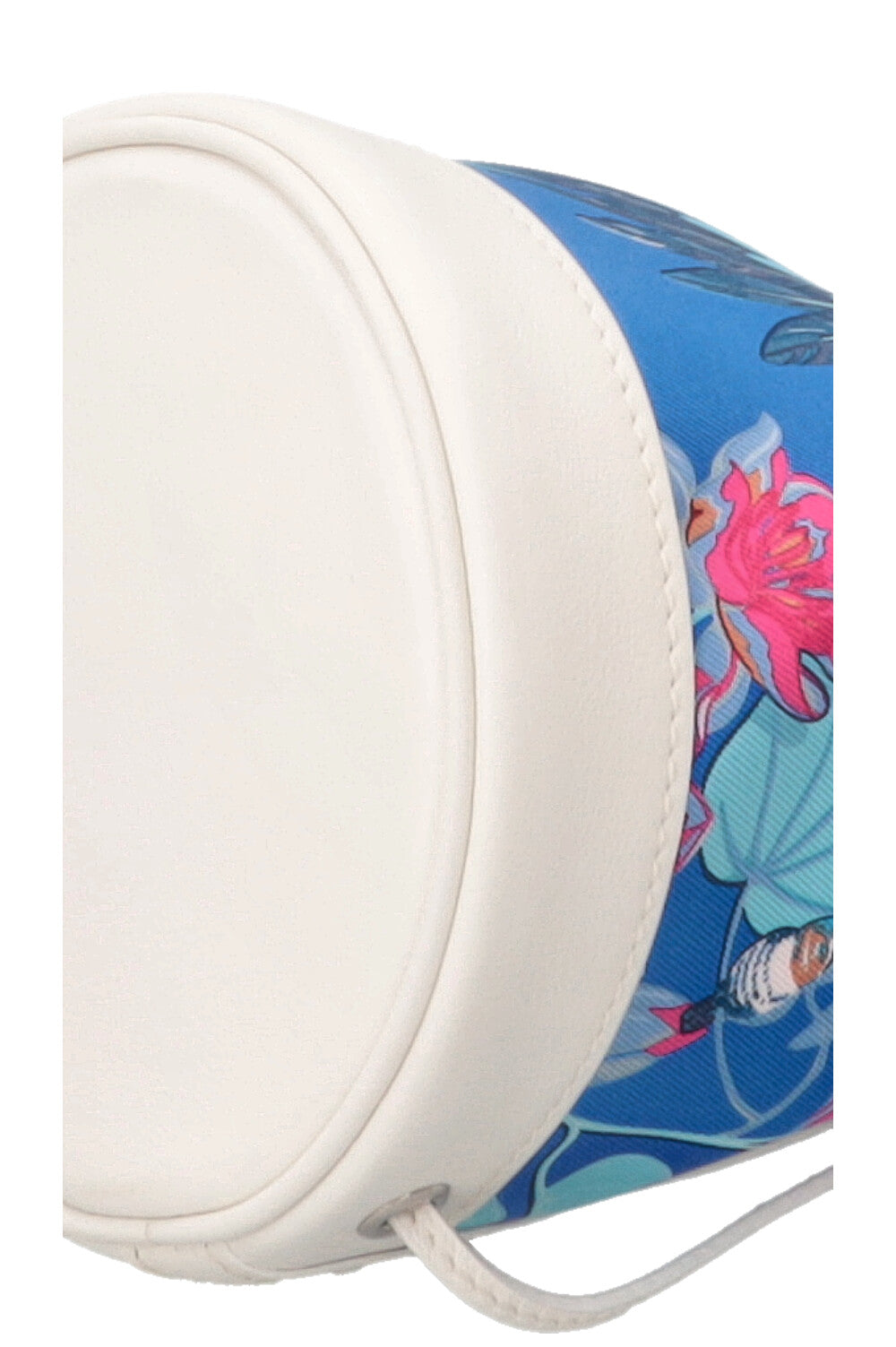 HERMÈS Soie Cool 11 Flamingo Party Swift Leather Blue