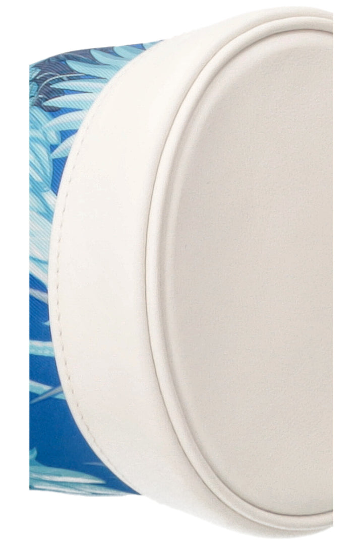 HERMÈS Soie Cool 11 Flamingo Party Swift Leather Blue