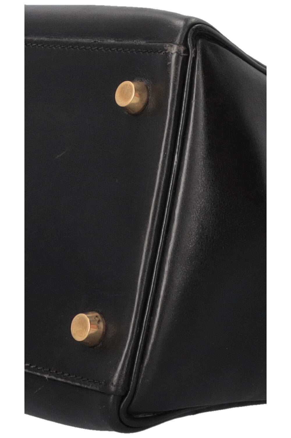 HERMÈS Vintage Kelly 32 Box Black