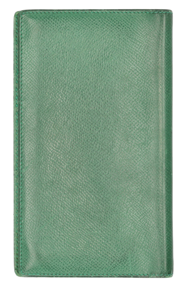 HERMÈS Vision II Agenda Cover Epsom Leather Green