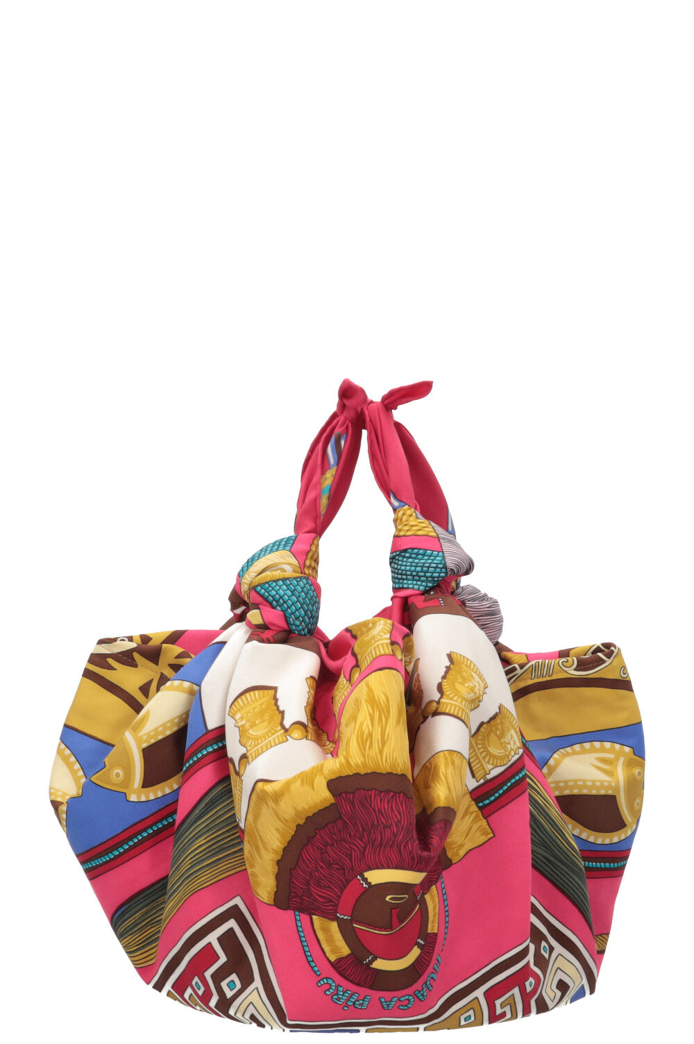REAWAKE UNFOLD Sac en Soie Hermès Silk Knot Rose
