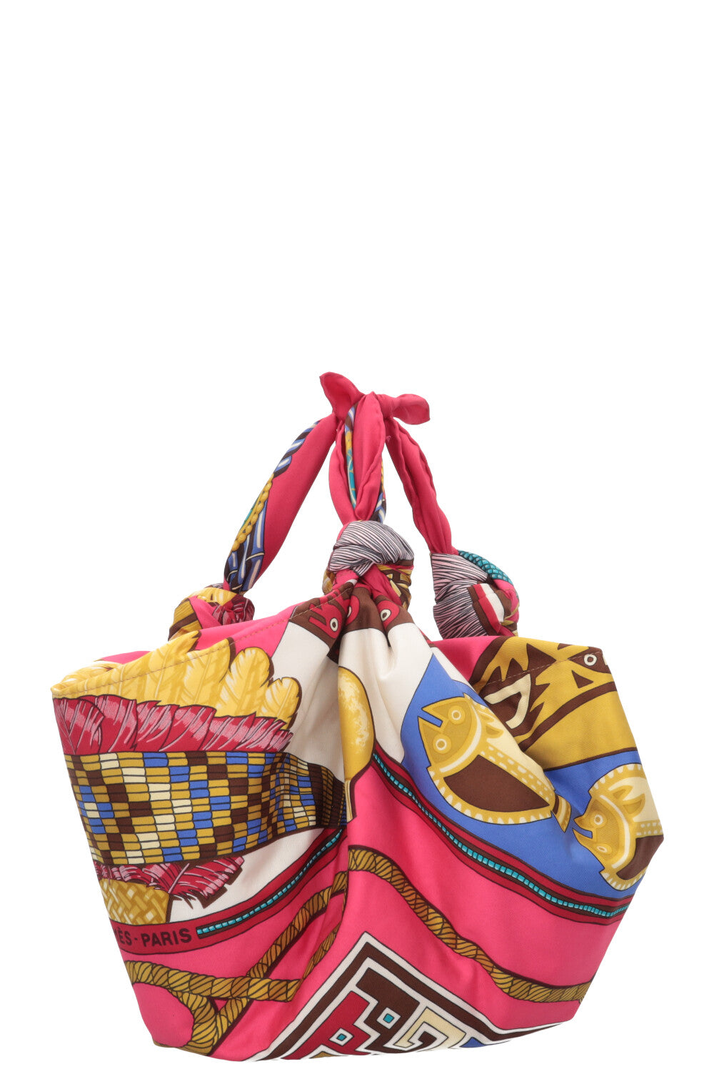 REAWAKE UNFOLD Sac en Soie Hermès Silk Knot Rose