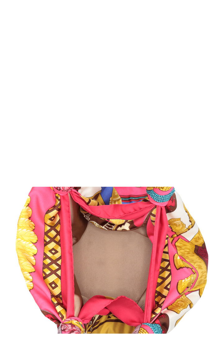 REAWAKE UNFOLD Sac en Soie Hermès Silk Knot Rose