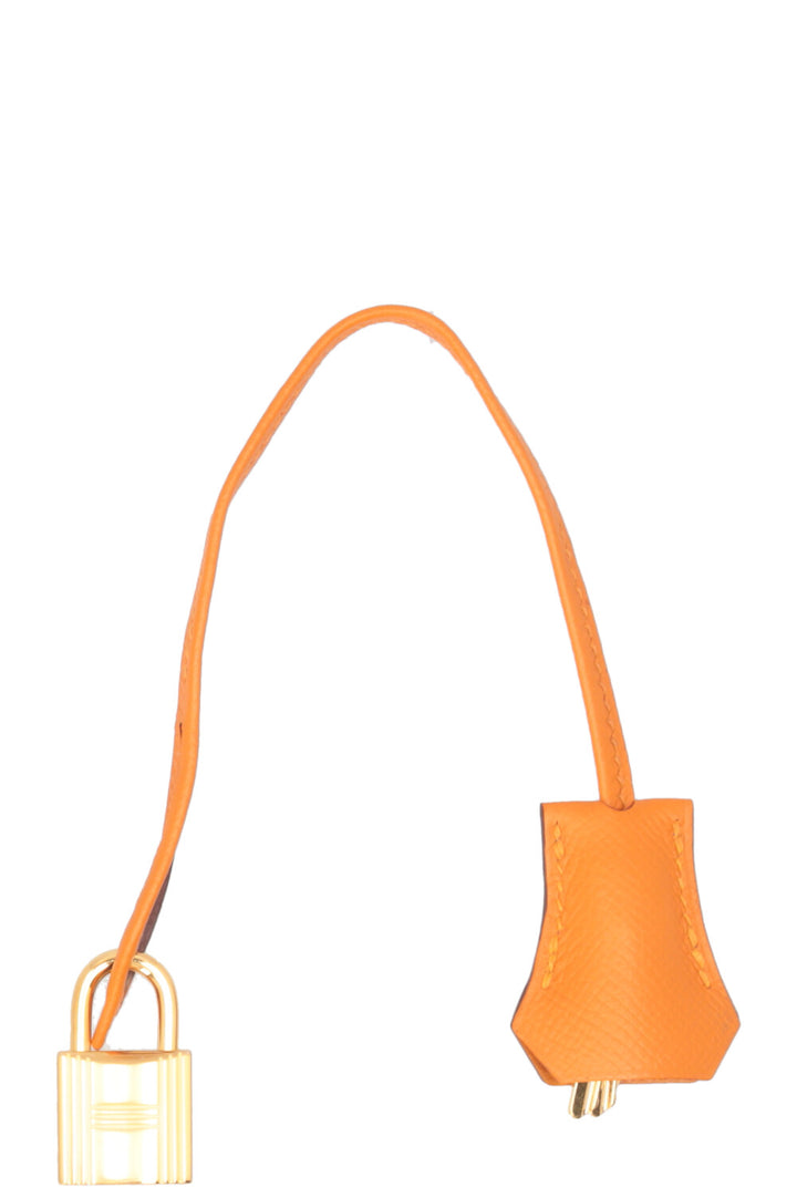 HERMÈS Birkin 30 Retourne Epsom Abricot