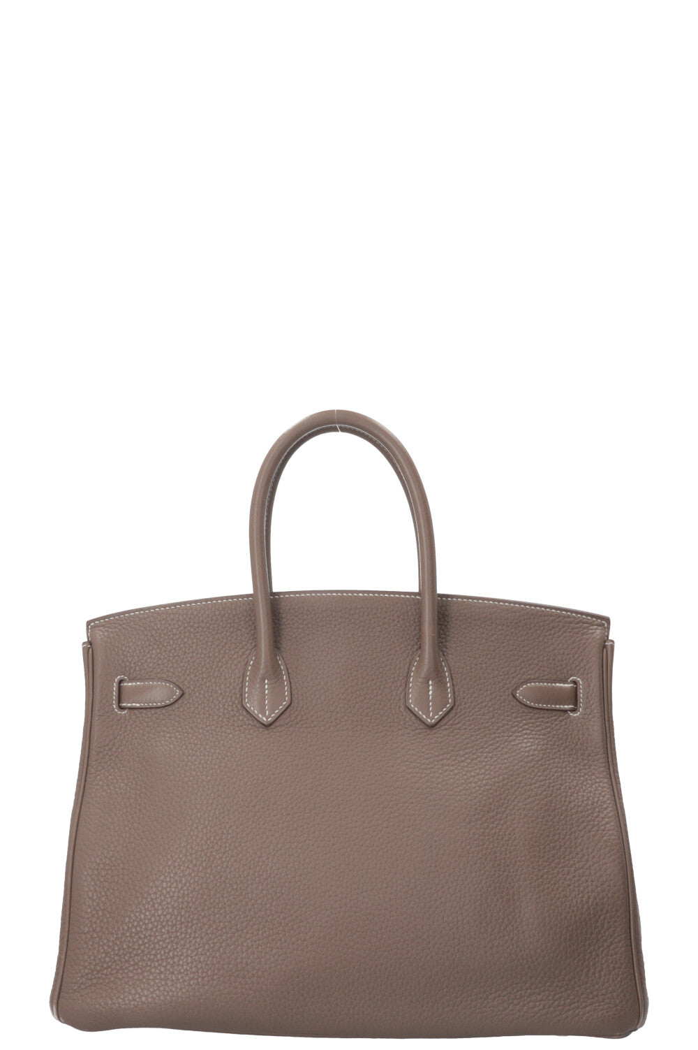 HERMÈS Birkin 35 Retourne Clemence Etoupe