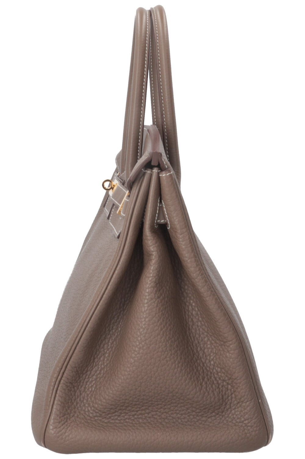 HERMÈS Birkin 35 Retourne Clemence Etoupe