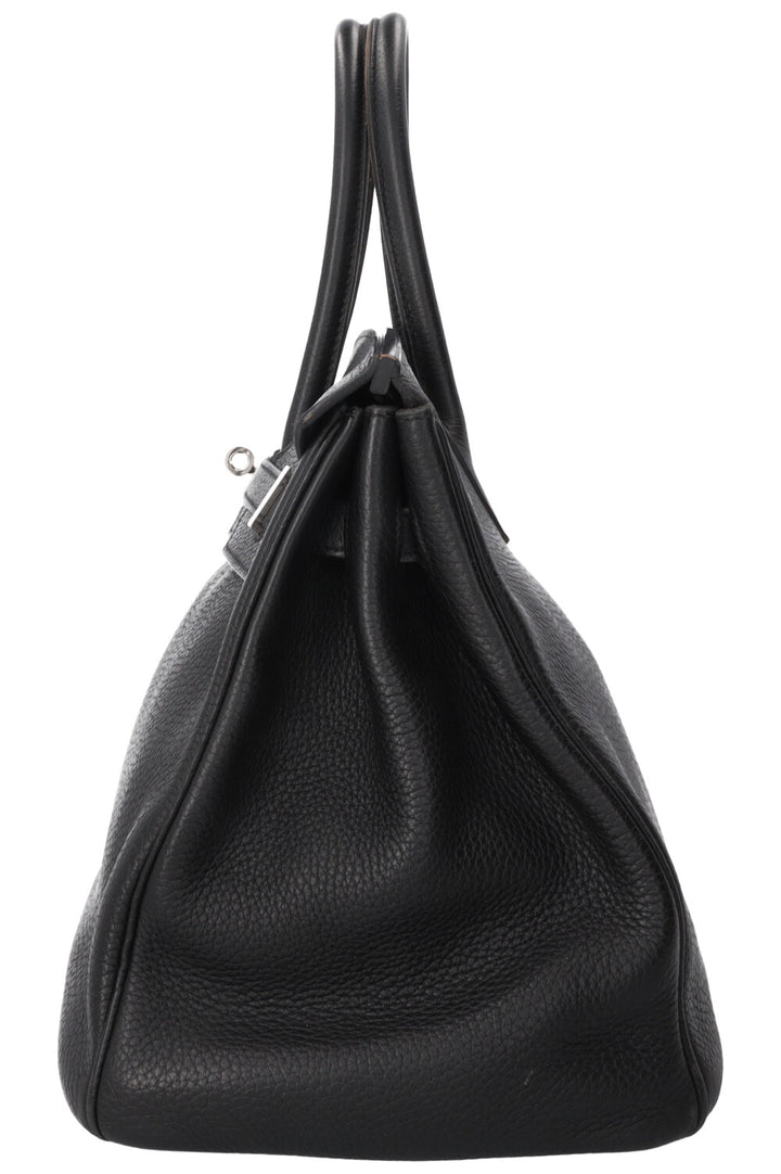HERMÈS Birkin 35 Retourne Clemence Noir