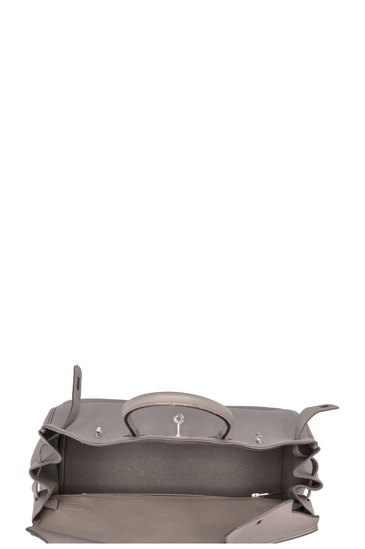 HERMÈS Birkin 35 Togo Gris Etain Palladium Hardware