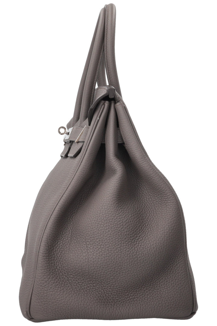 HERMÈS Birkin 35 Togo Gris Etain Palladium Hardware