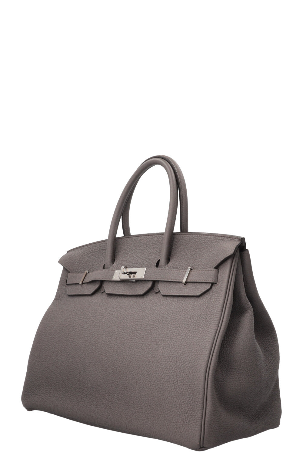 HERMÈS Birkin 35 Togo Gris Etain Palladium Hardware