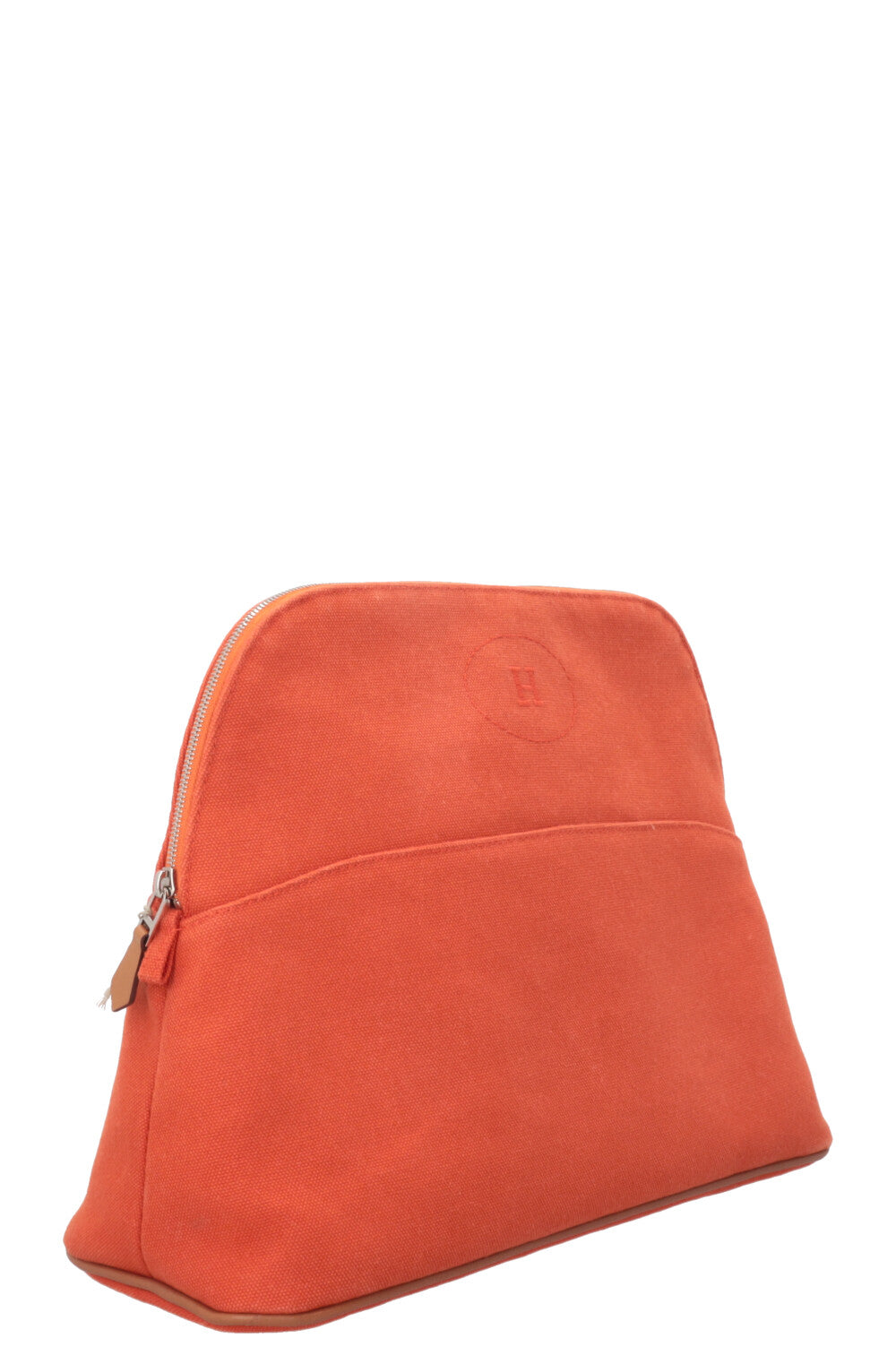 HERMÈS Bolide 31 Case Canvas Orange Feu
