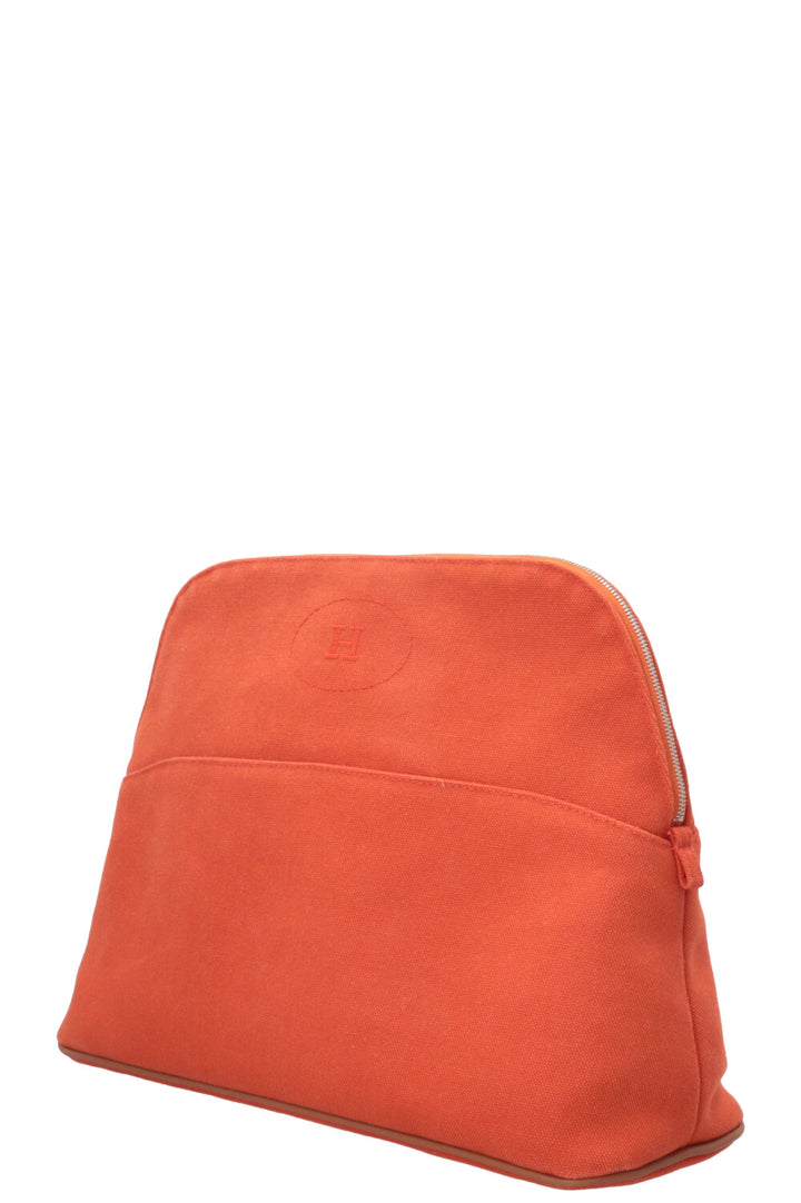 HERMÈS Bolide 31 Case Canvas Orange Feu