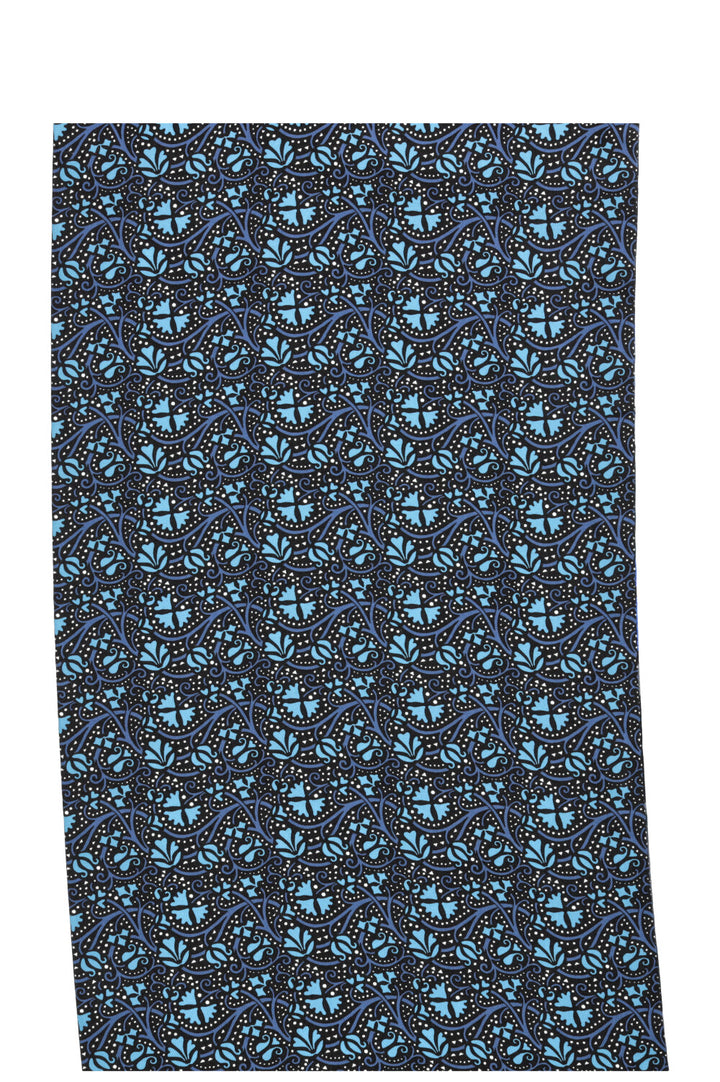 HERMÈS Grand Manège Maxi Twilly Blue