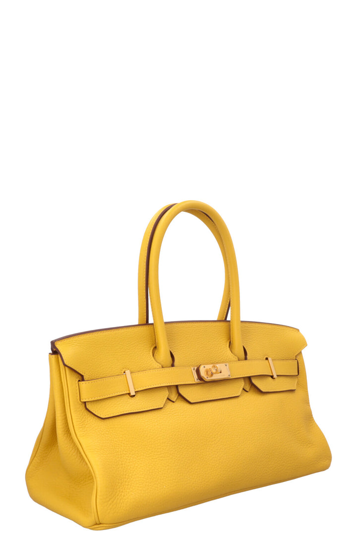HERMÈS JPG Shoulder Birkin II 42 Clemence Soleil Or