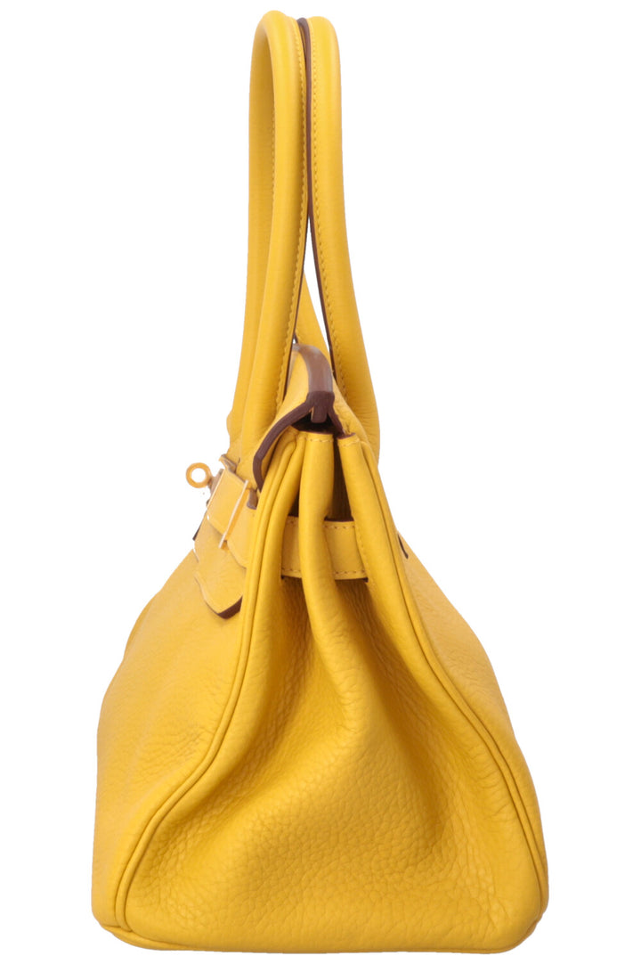 HERMÈS JPG Shoulder Birkin II 42 Clemence Soleil Or
