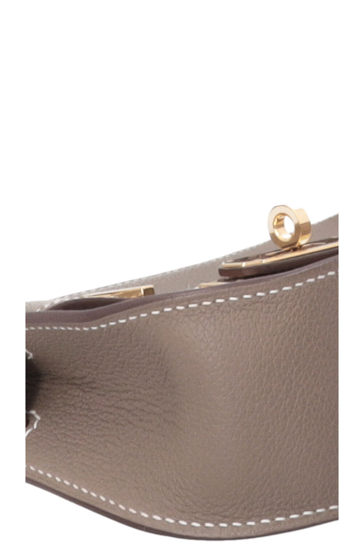 HERMÈS Jypsière Mini Evercolor Etoupe