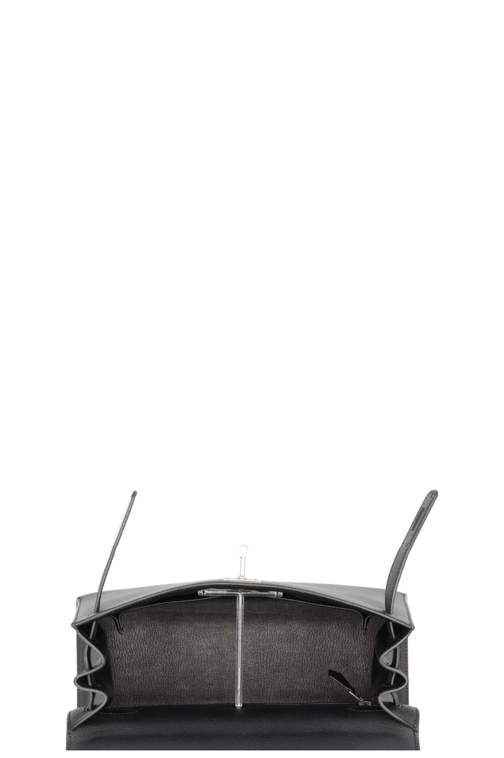 HERMÈS Kelly 28 Sellier Epsom Black