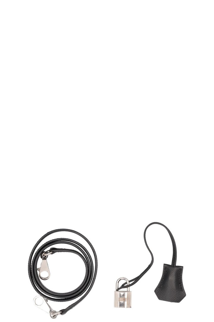 HERMÈS Kelly 28 Sellier Epsom Black
