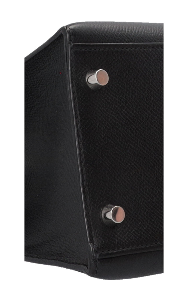 HERMÈS Kelly 28 Sellier Epsom Black