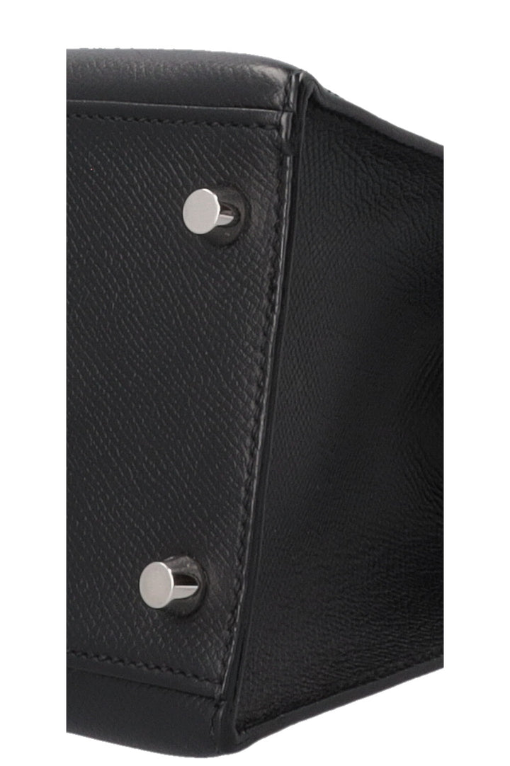 HERMÈS Kelly 28 Sellier Epsom Black