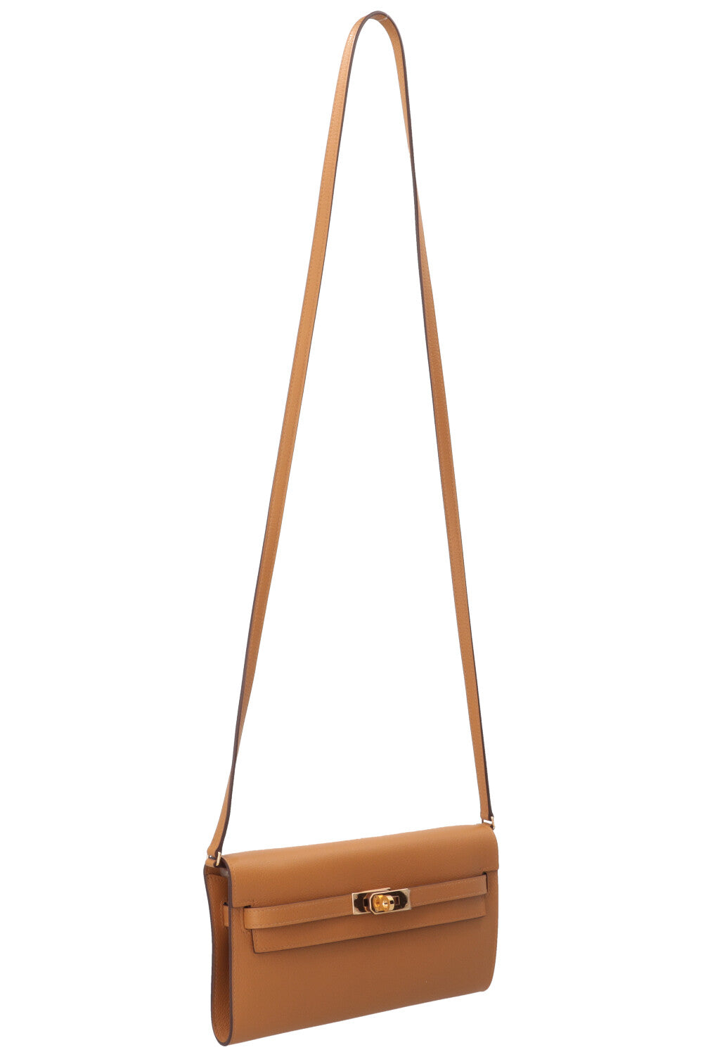 HERMÈS Kelly To Go Evercolor Caramel