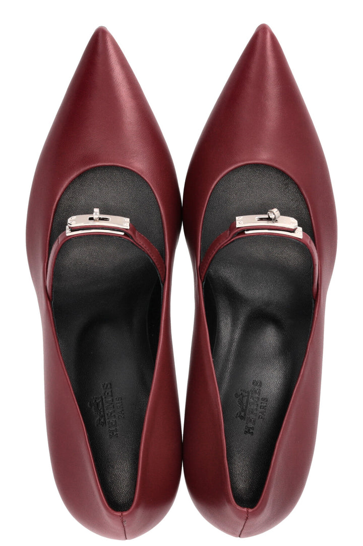 HERMÈS Majeste 60 Pumps Rouge H