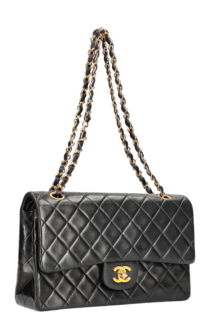 CHANEL Double Flap Bag Medium Black