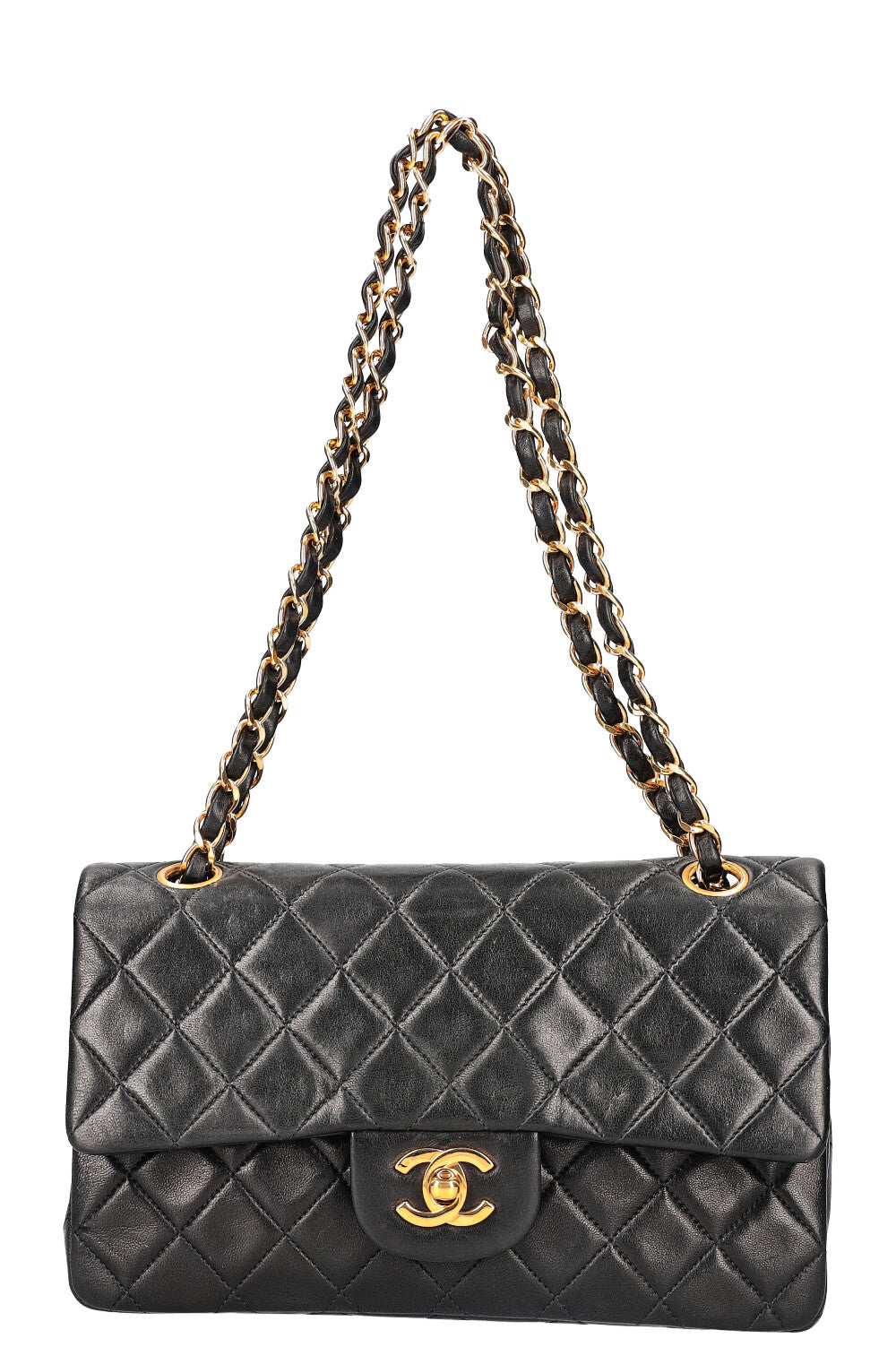 CHANEL Double Flap Bag Small Black