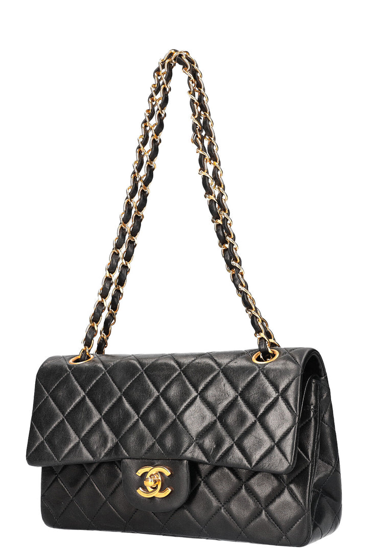 CHANEL Double Flap Bag Small Black