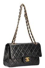 CHANEL Double Flap Bag Small Black