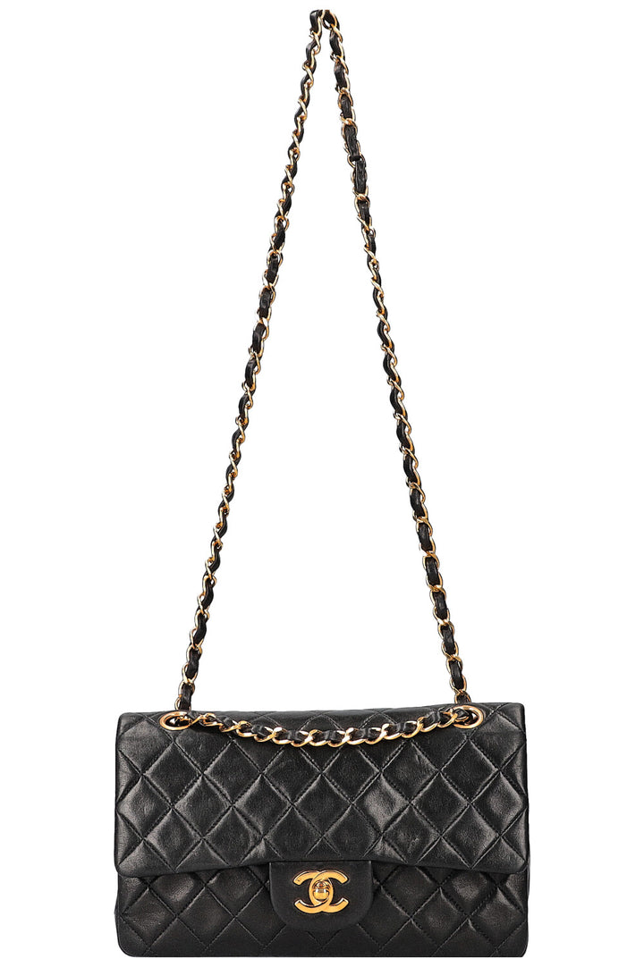 CHANEL Double Flap Bag Small Black