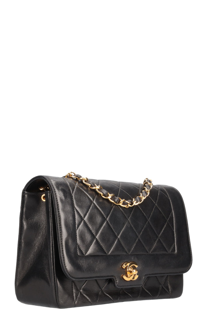 CHANEL Square Flap Bag Black