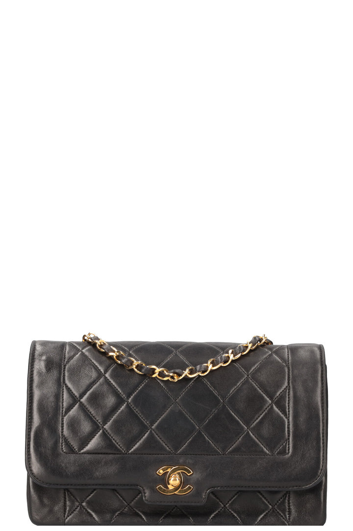 CHANEL Square Flap Bag Black