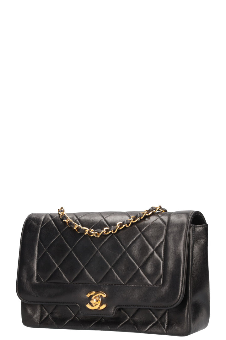 CHANEL Square Flap Bag Black