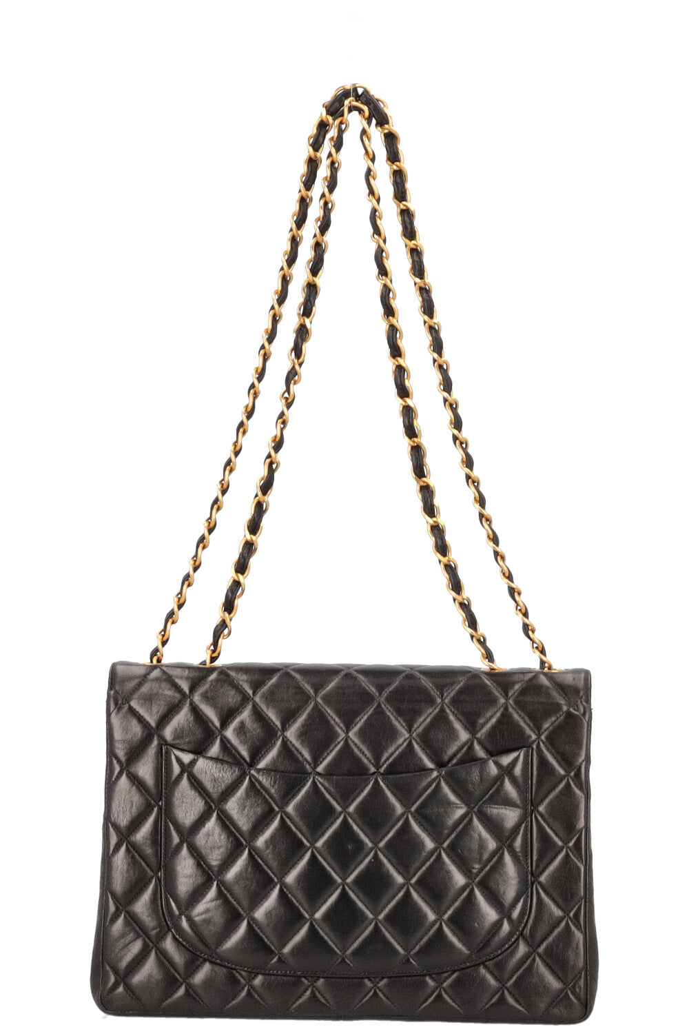 CHANEL Jumbo Single Flap Bag Black